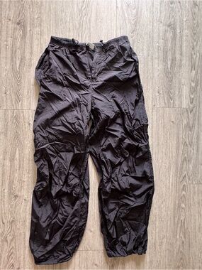 TNA Black Men's Lightweight Nylon Pants (59) Size m